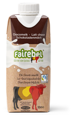 Le lait entier goût chocolat 0.33l - avec du cacao certifié Fairtrade