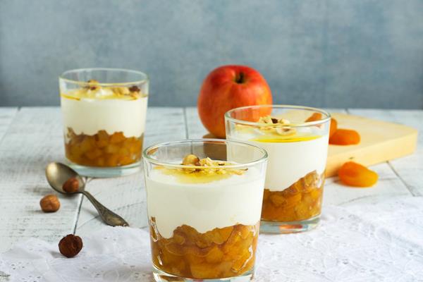 Tiramisu aux pommes cuites