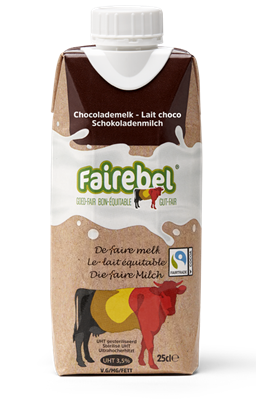 Volle melk met chocoladesmaak 0.25l - met Fairtrade cacao