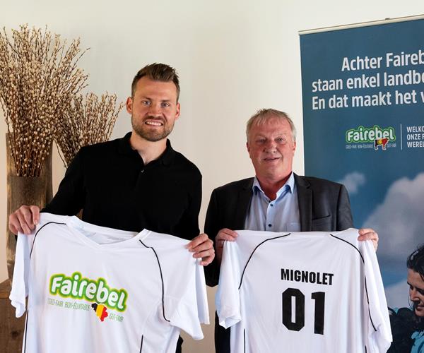 Simon Mignolet, der neue "Tor"-Hüter der Werte von Fairebel