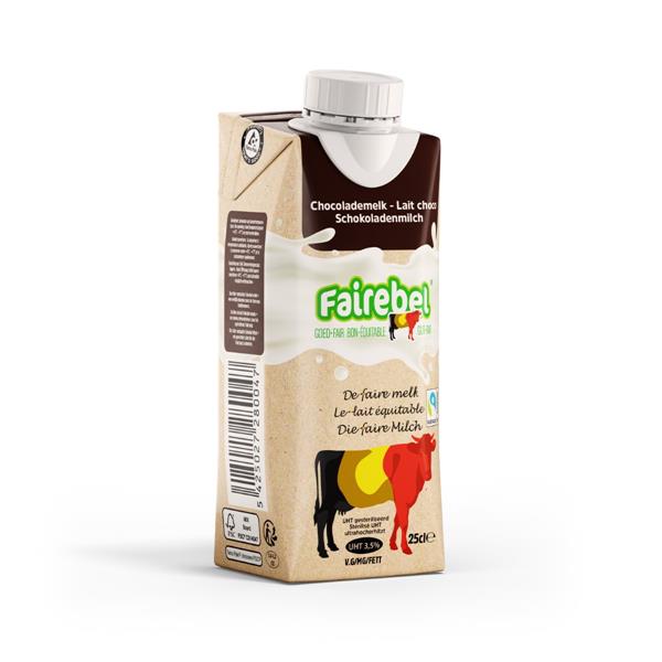 Volle melk met chocoladesmaak 0.25l - met Fairtrade cacao