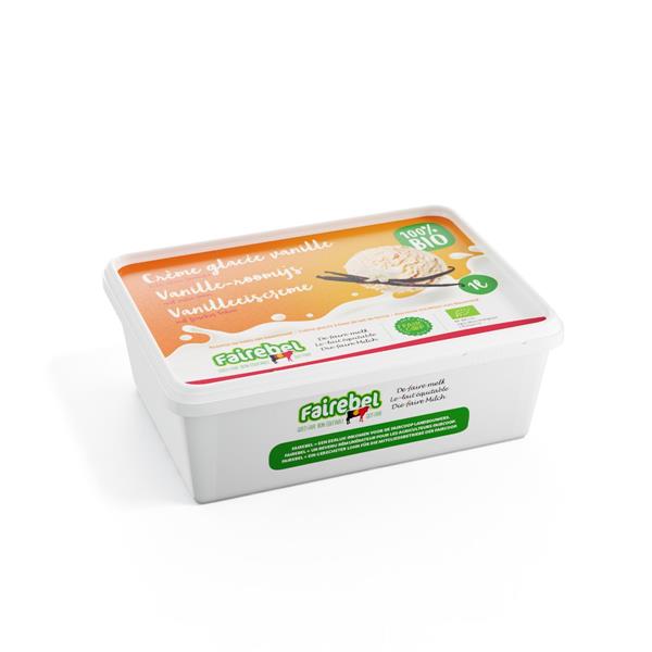 Vanille-ijs 100% BIO - Melk