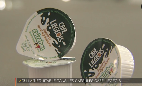 Du lait équitable dans les capsules "Café Liégeois" >>VIDEO