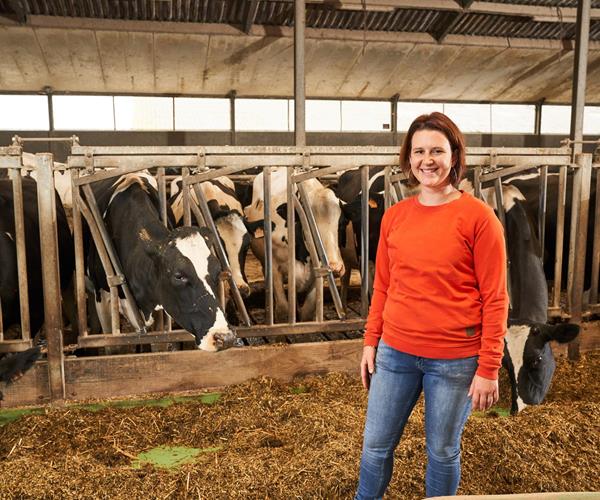 Tanja Van Poecke - Van den Hoecke, Fairebel-melkproducente in Laarne