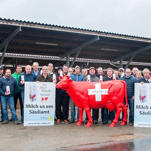 Schweiz - Säuliamt - Di fair Milch