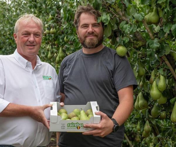 Unser faires Obst wird in einer nachhaltigen Verpackung verkauft!